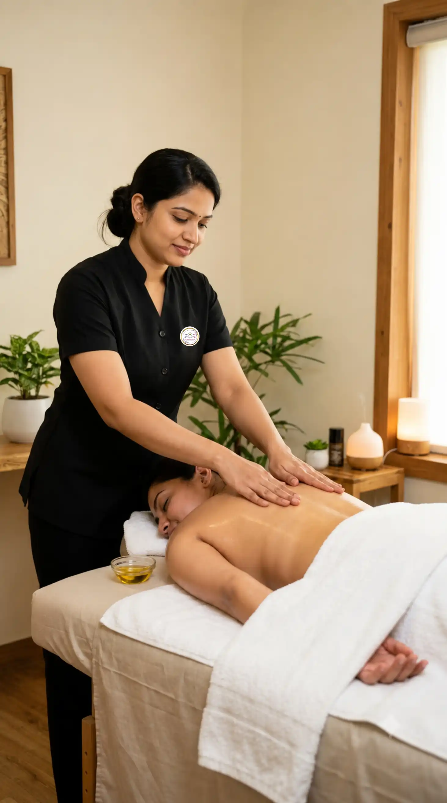 Professional spa therapy